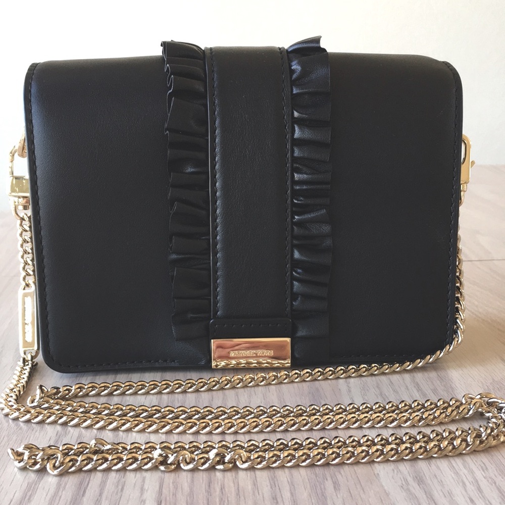 NWOT, Michael Kors Leather Crossbody Bag